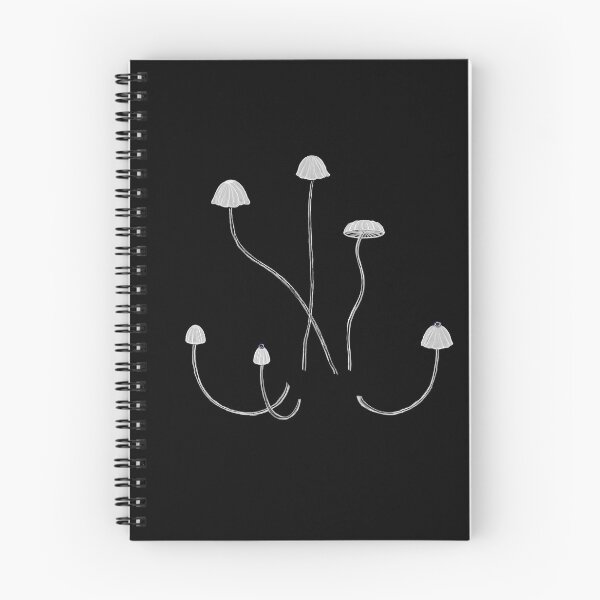 Item preview, Mycena albidocapillaris designed and sold by BinomialDesigns.