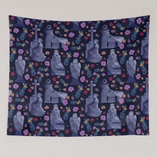 Item preview, Bonaventure Cemetery Pattern Color designed and sold by misnamedplants.