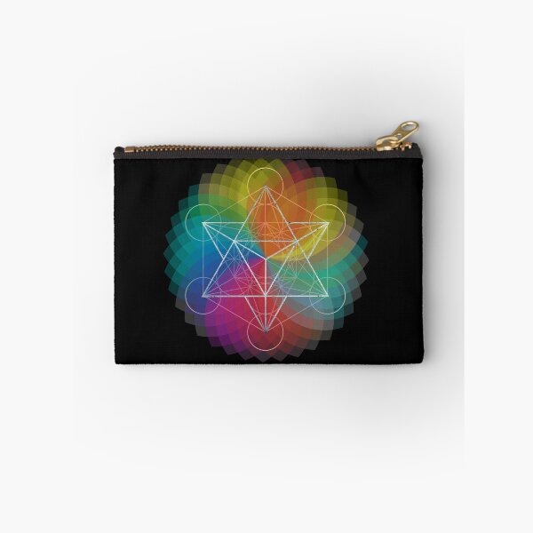 Item preview, Metatron's Cube Rainbow Chakra  designed and sold by Bluepress.