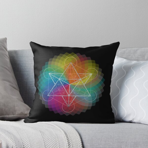 Item preview, Metatron's Cube Rainbow Chakra  designed and sold by Bluepress.
