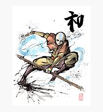Aang from Avatar TV series Photographic Print