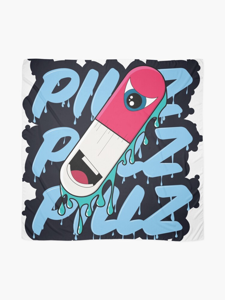 Alternate view of Pillz! Scarf