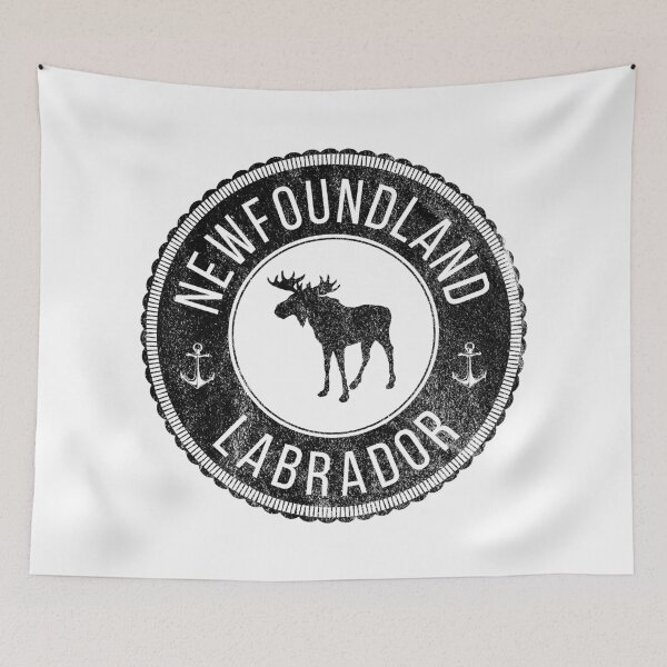 Item preview, Newfoundland Moose Badge || Newfoundland and Labrador Clothing & Shirts designed and sold by SaltWaterOre.