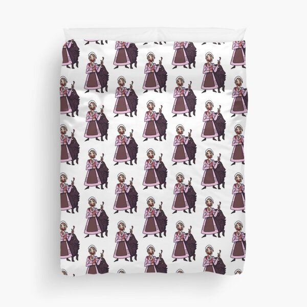 Thomasin and Black Phillip From the Witch (or The VVitch) Duvet Cover