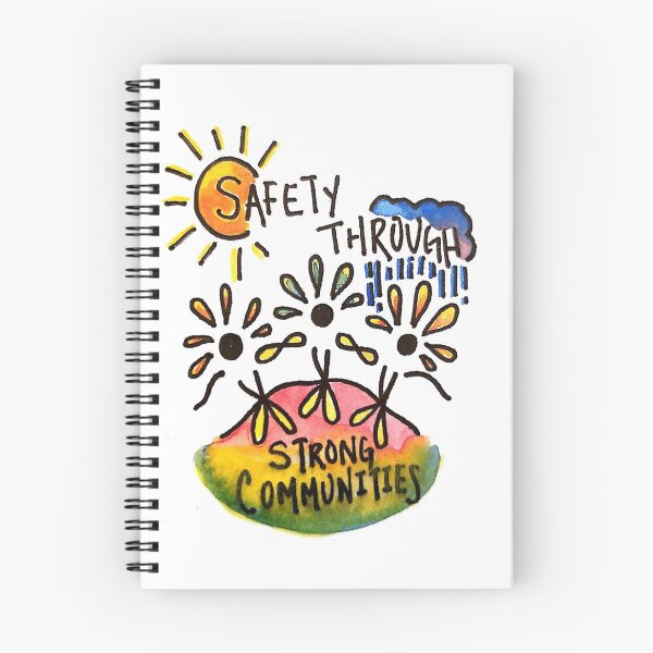 Item preview, Safety Through Strong Communities designed and sold by gabo doodles.