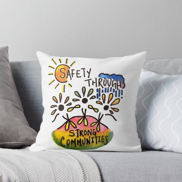 Item preview, Safety Through Strong Communities designed and sold by gabo doodles.