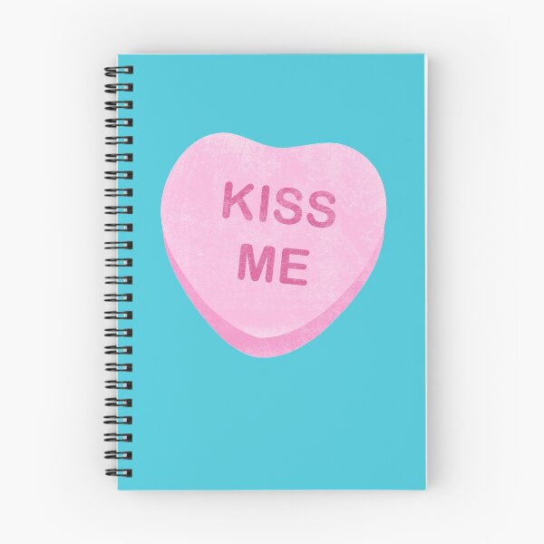 Item preview, Kiss Me • Rejected Candy Heart • Funny Valentine • Conversation Hearts designed and sold by ThreeLeggedDane.