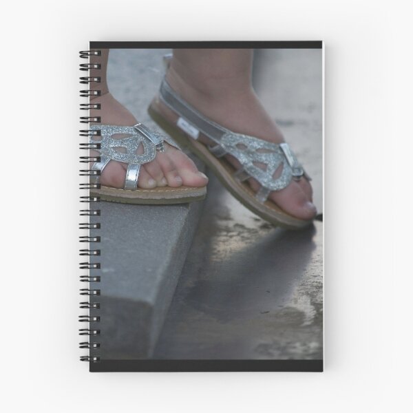 Item preview, Silver shoes designed and sold by MoreGoodArt.