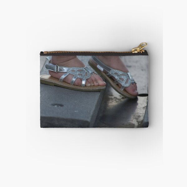 Item preview, Silver shoes designed and sold by MoreGoodArt.