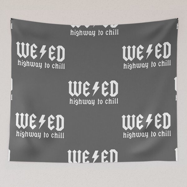 Item preview, WEED - AC/DC Style designed and sold by Shop Deebo.