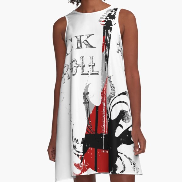 Rock and Roll A-Line Dress