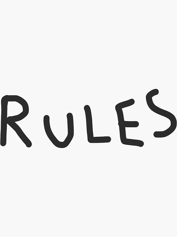 RULES by scorpihoe