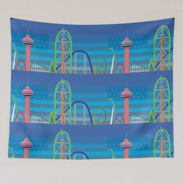 Item preview, Diseño especial del 4 de julio de Golden State Coasters designed and sold by gscoasters.