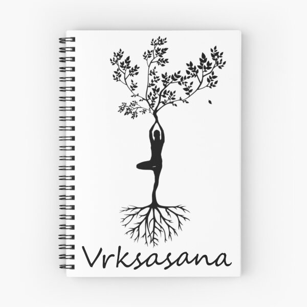 Item preview, Beautiful Yoga Tree pose (Vrksasana) for inner peace. designed and sold by dcanimal.