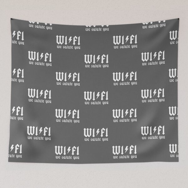 Item preview, WIFI - AC/DC Style designed and sold by Shop Deebo.