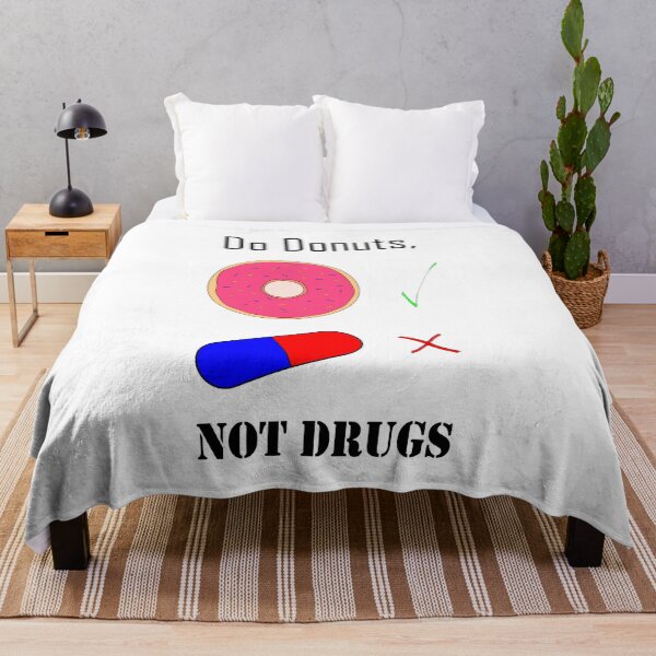 Item preview, Do Donuts, Not Drugs designed and sold by Wendy Steinberg Artist.