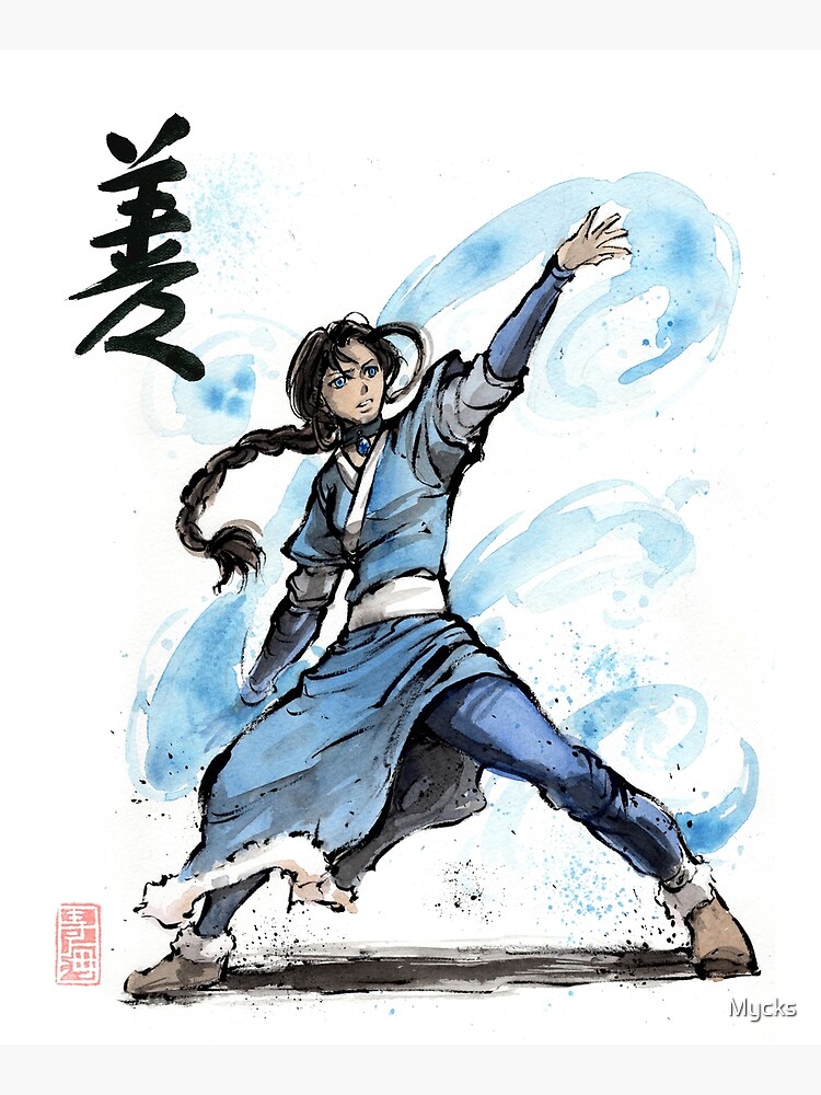 Disover Katara from Avatar TV series | Canvas Print