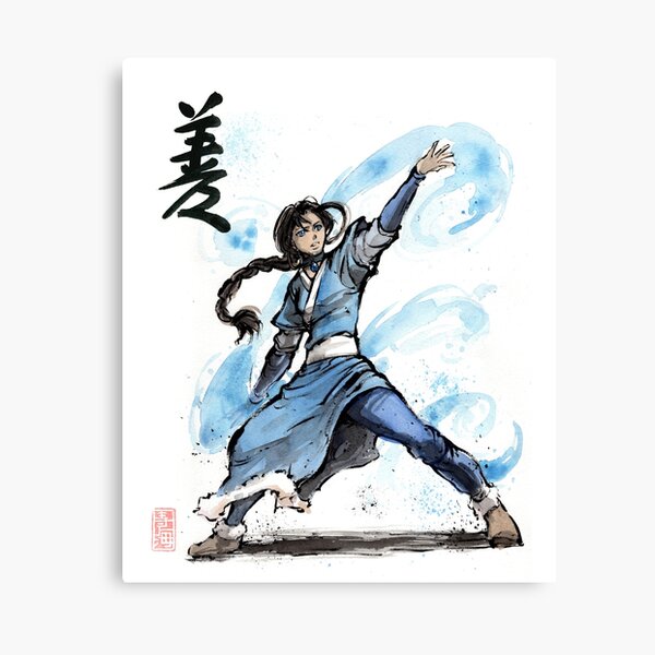 Discover Katara from Avatar TV series | Canvas Print