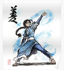 Katara from Avatar TV series Poster
