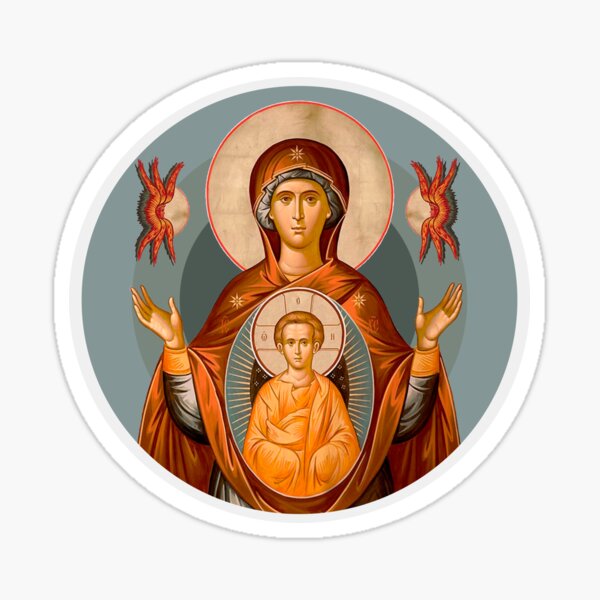 Platytera | Wider than the Heavens Sticker