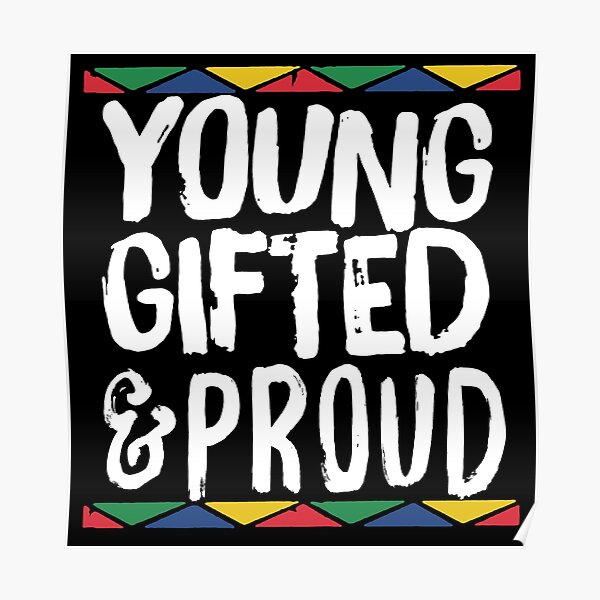 Gifted Lyrics Posters for Sale | Redbubble