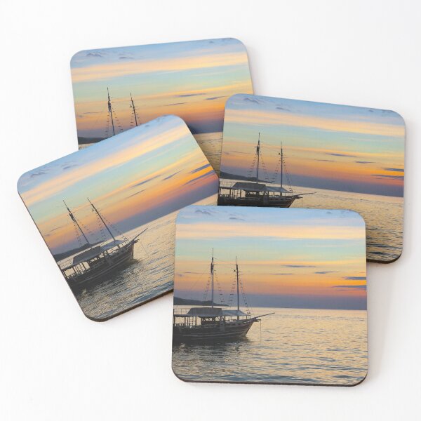 Item preview, Sunset off the coast HiRes Photography designed and sold by PODLizardWizard.