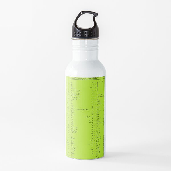 #Physics #Formula Set #PhysicsFormulaSet #FormulaSet Water Bottle