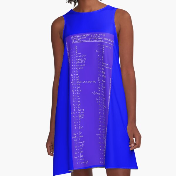 #Physics #Formula Set #PhysicsFormulaSet #FormulaSet A-Line Dress