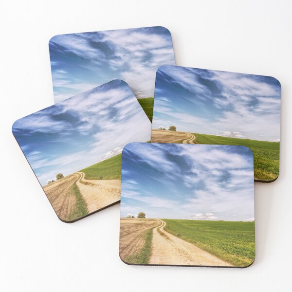Item preview, Long Dirt Road Landscape HiRes Photographic Artwork designed and sold by PODLizardWizard.