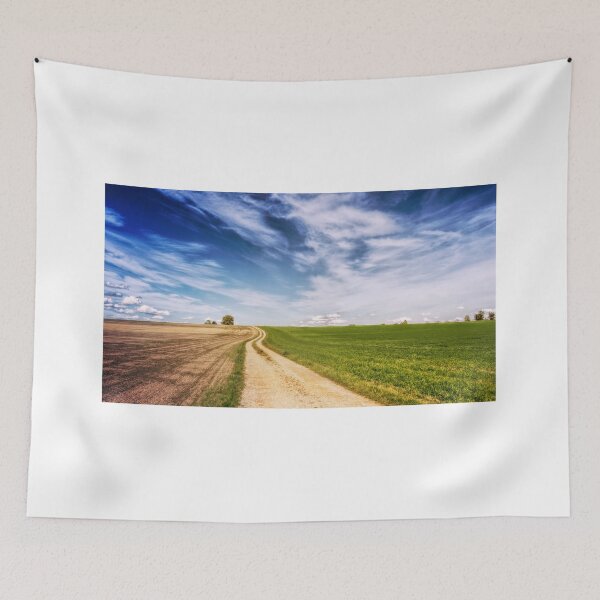 Item preview, Long Dirt Road Landscape HiRes Photographic Artwork designed and sold by PODLizardWizard.