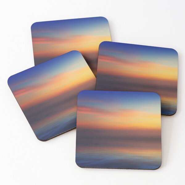 Item preview, Misty Sunset Across the Lake HiRes Artwork designed and sold by PODLizardWizard.