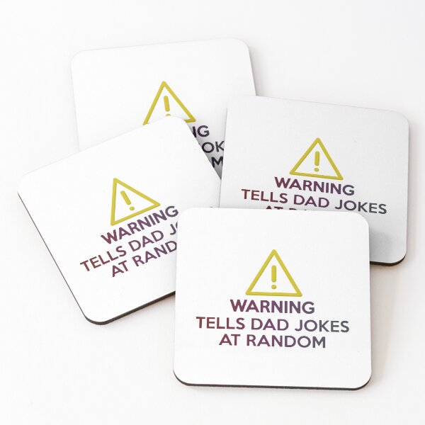 Item preview, Warning Tels Dad Jokes At Random - Funny Awesome Dad designed and sold by NibbledGang.