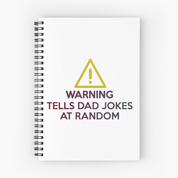 Item preview, Warning Tels Dad Jokes At Random - Funny Awesome Dad  designed and sold by NibbledGang.
