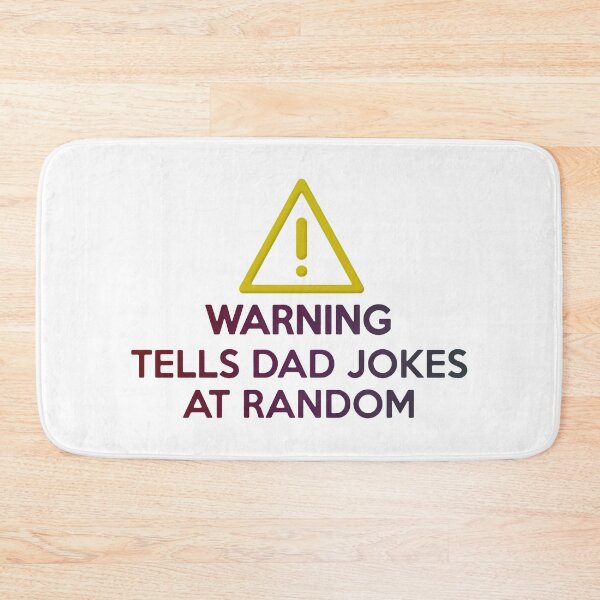 Item preview, Warning Tels Dad Jokes At Random - Funny Awesome Dad  designed and sold by NibbledGang.