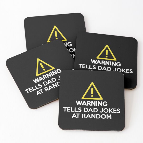 Item preview, Warning Tels Dad Jokes At Random - Funny Awesome Dad designed and sold by NibbledGang.