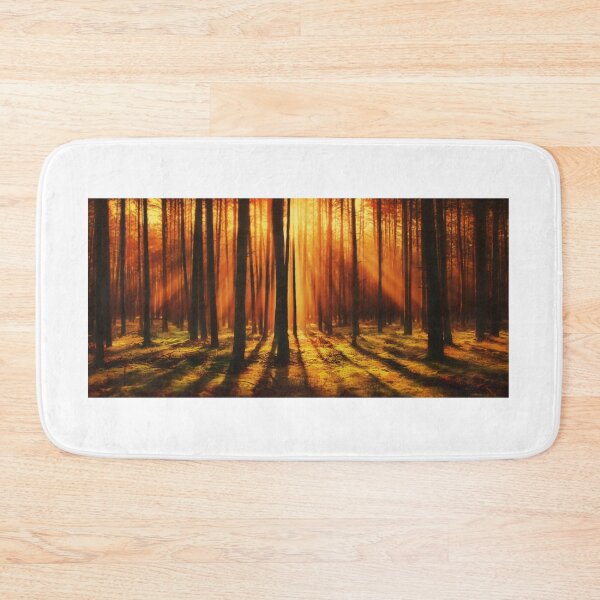 Item preview, Dark Spooky Forrest Sunset Photographic Art designed and sold by PODLizardWizard.