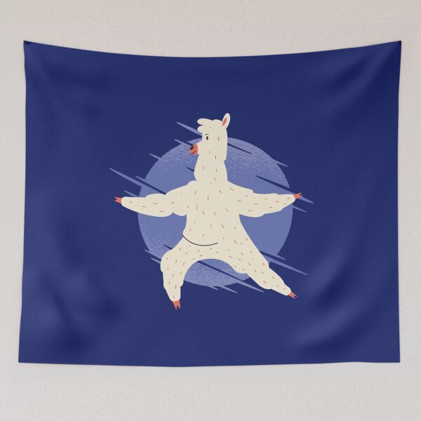 Item preview, Yoga, Lama, Pose, Warrior designed and sold by DerSenat.
