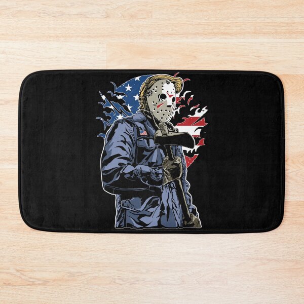 Artikelvorschau, Horror Mashups: Amerikanischer Mörder - Jason GEGEN Donald entworfen und verkauft von Ghastly Wicked Creations Studio.