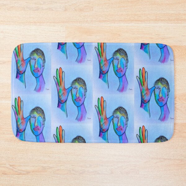 Item preview, ASL Father in Blue Overtones designed and sold by EloiseArt.