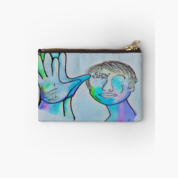 Item preview, ASL Grandfather in Blue Overtones designed and sold by EloiseArt.