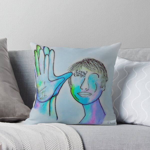 Item preview, ASL Grandfather in Blue Overtones designed and sold by EloiseArt.