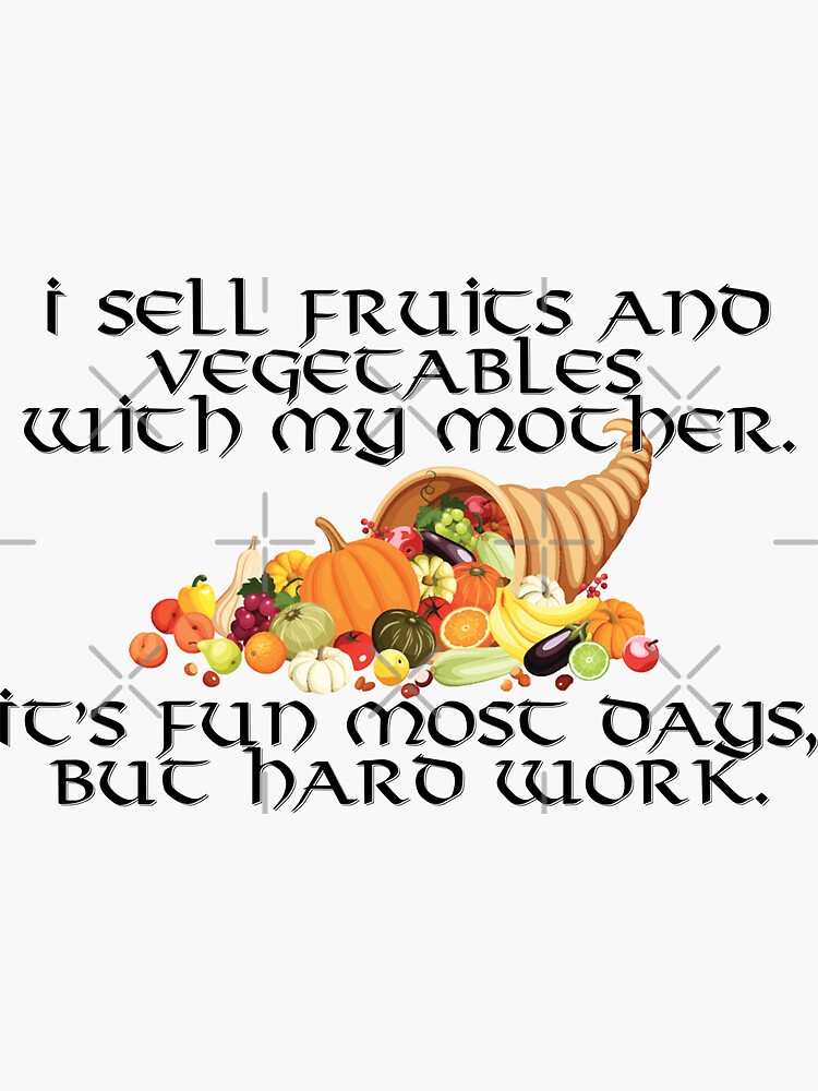 Vegetable Sticker for Selling 