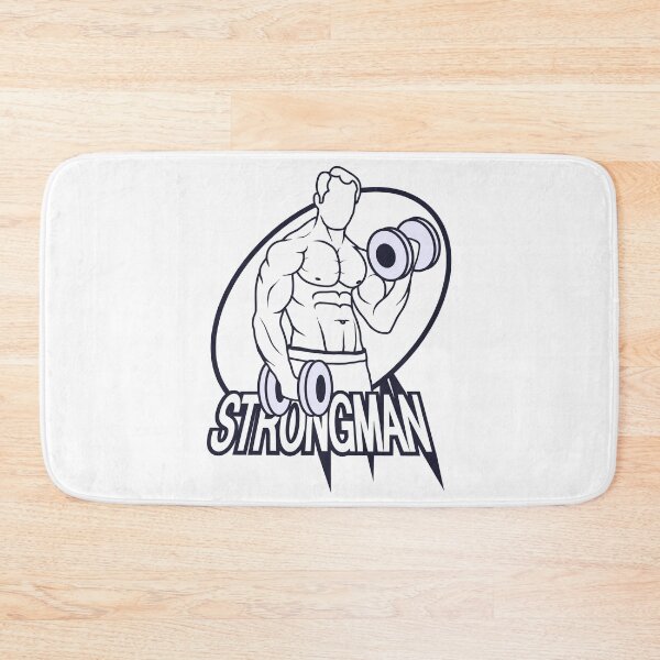 Item preview, Strongman Dumbbell Curls Bodybuilder All Natural Physique designed and sold by 108dragons.