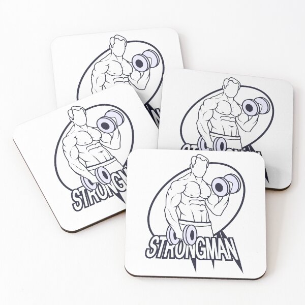 Item preview, Strongman Dumbbell Curls Bodybuilder All Natural Physique designed and sold by 108dragons.