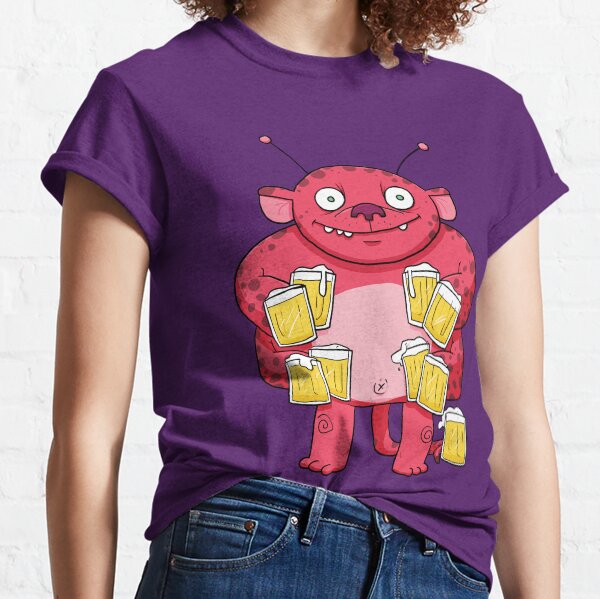 beer monster t shirt