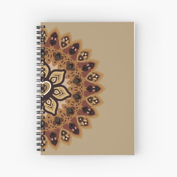 Golden Harvest Spiral Notebook
