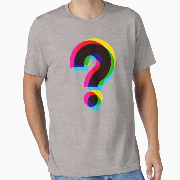 Item preview, Anaglyph question mark designed and sold by Zimbo-Zimbo.
