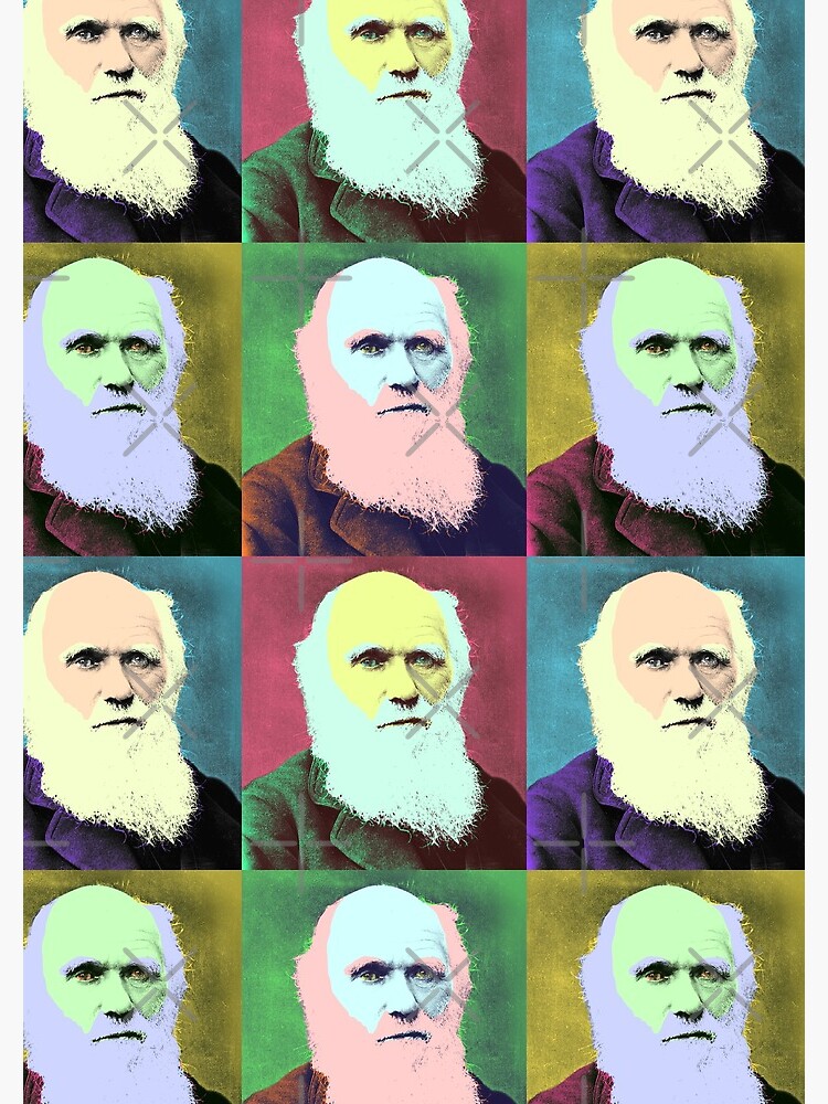 Charles Darwin - Pop Art design by Sagan88