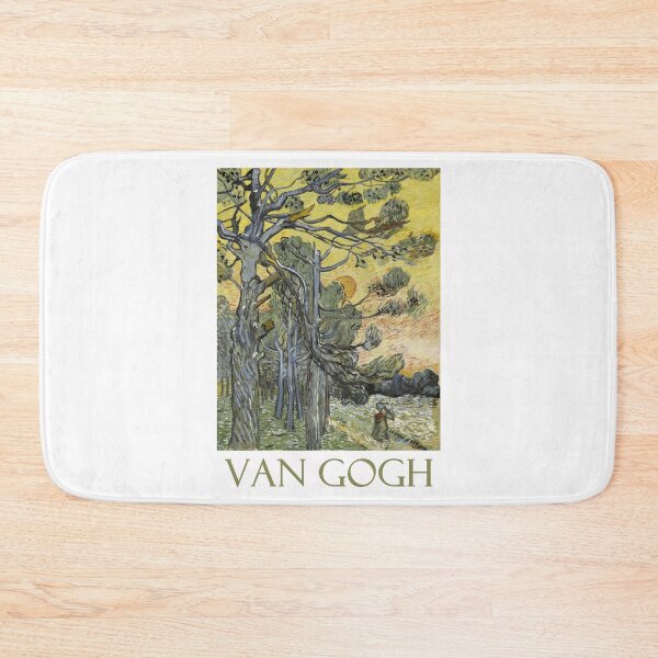 Item preview, Pine Trees Against an Evening Sky by Vincent van Gogh designed and sold by Chunga.