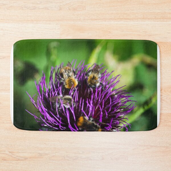 Item preview, Honeybees on flowers designed and sold by Sunil Bhardwaj.